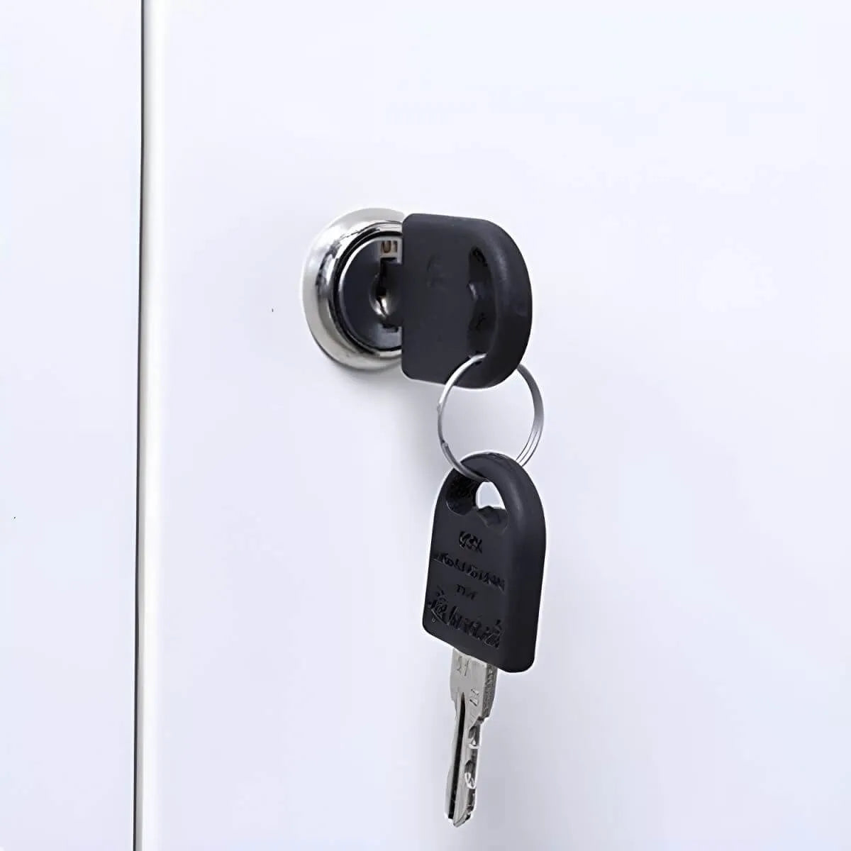 Fire-Resistant Metal Lateral Storage Cabinet With Key Lock