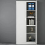 Fireproof Steel Storage Cabinet Series With Glass Doors and Lock