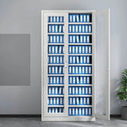 Fireproof Steel Storage Cabinet Series With Glass Doors and Lock