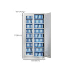 Fireproof Steel Storage Cabinet Series With Glass Doors and Lock Dimensions