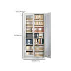 Fireproof Steel Storage Cabinet Series With Glass Doors and Lock Dimensions