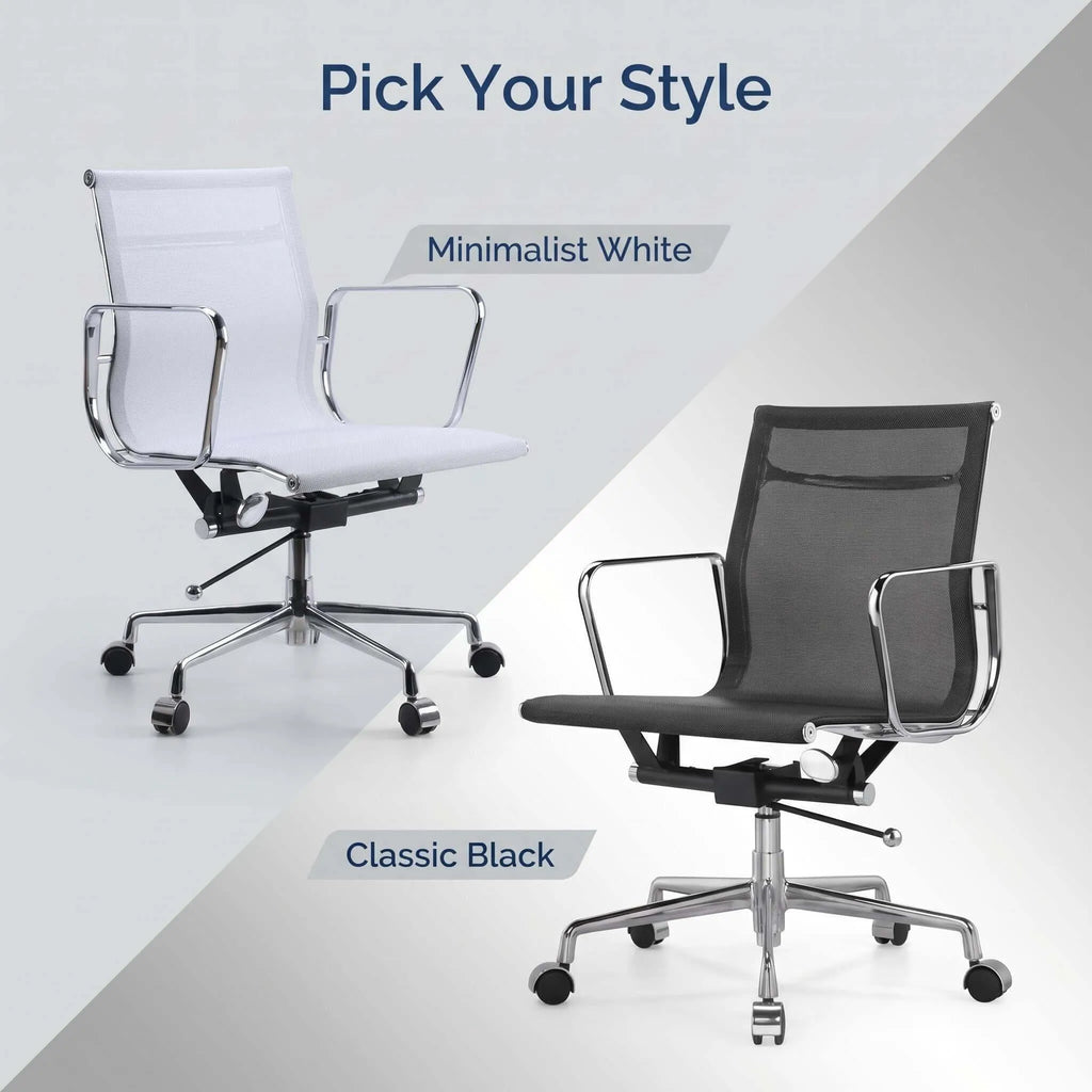 Fjord Ergonomic Mesh Office Chair with Chrome Frame