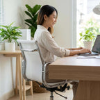 Fjord Ergonomic Mesh Office Chair with Chrome Frame