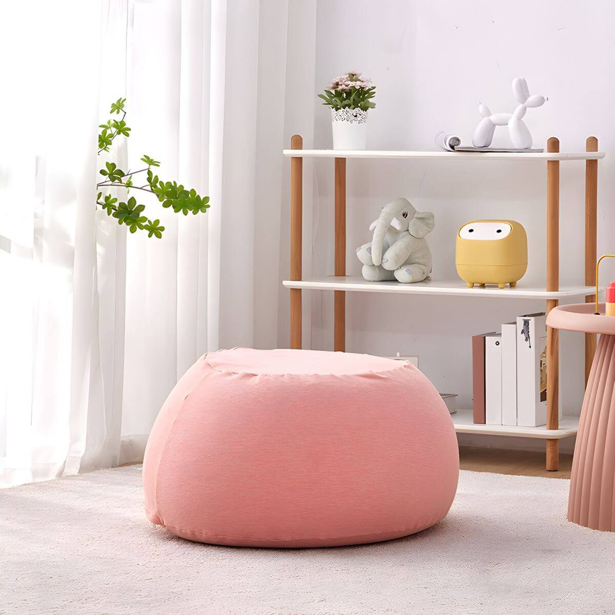 Foam Club Sofa - Solid Color Series, Seats 2, Stackable