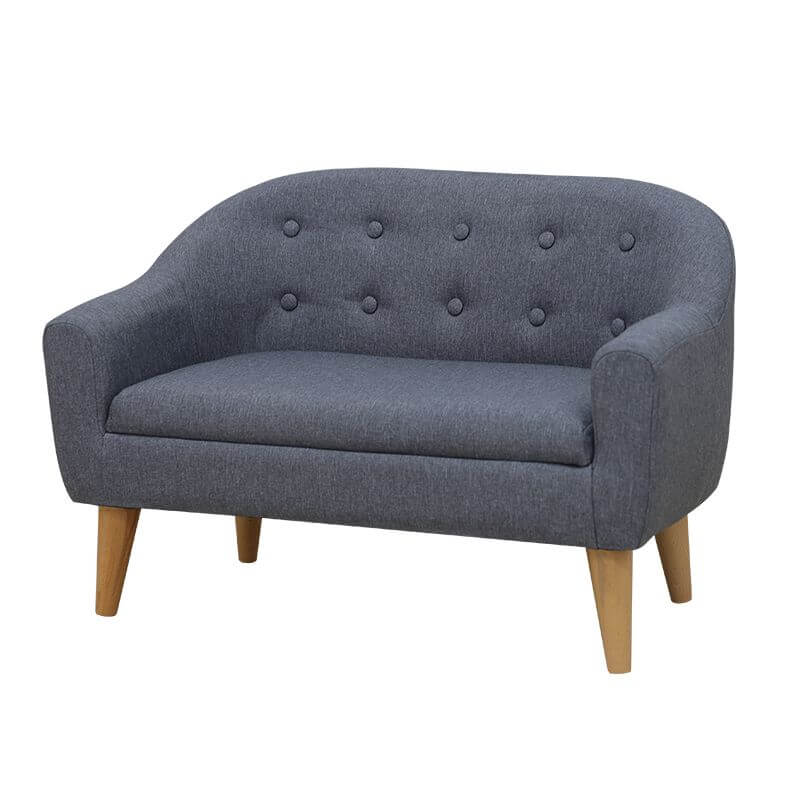 Foam Kids 1-Seater Sofa - Rose Bloom, Sky Blue, Grey, Light Green Hauptbild