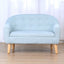 Foam Kids 1-Seater Sofa - Rose Bloom, Sky Blue, Grey, Light Green