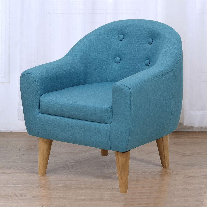 Foam Kids 1-Seater Sofa - Rose Bloom, Sky Blue, Grey, Light Green Main Product Image Hauptbild