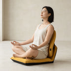 Foldable Floor Meditation Chair With Dual Back Support and 5 Recline Angles Main Product Image