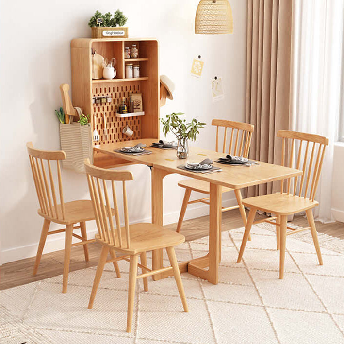 Foldable Wall Mounted Desk With Peg Board Storage Main image