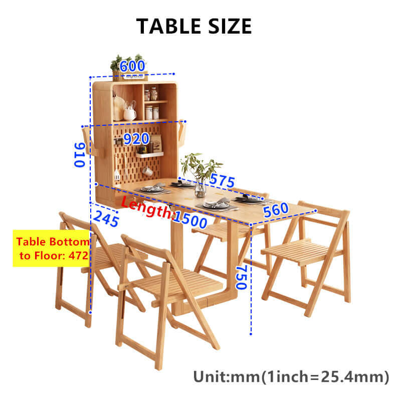 Foldable Wall Mounted Desk With Peg Board Storage