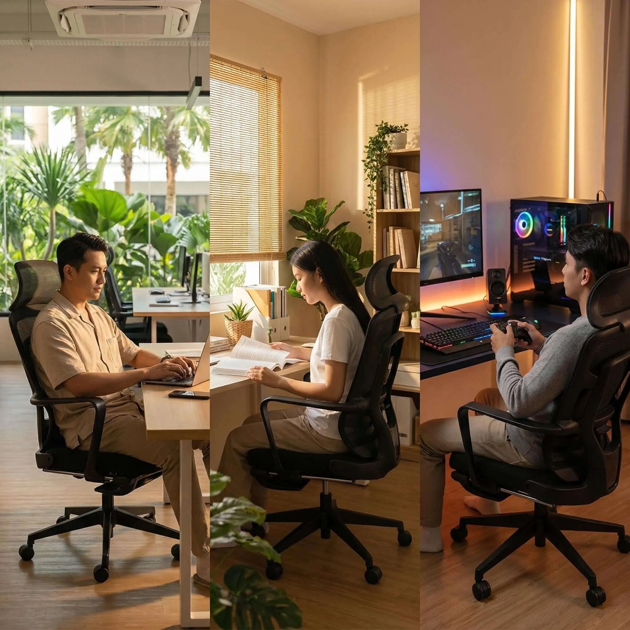Forma Ergonomic Mesh Reclining Office Chair