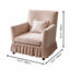 French Country Ruffle Skirt Sofa with Removable Cover and Soft Support Dimensions