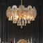 Glam 5-Tier Gold Metal Chandelier with Crystal Accents Main Product Image