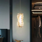 Glam Crystal Pendant Light with Adjustable LED and Unique Design