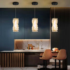 Glam Crystal Pendant Light with Adjustable LED and Unique Design