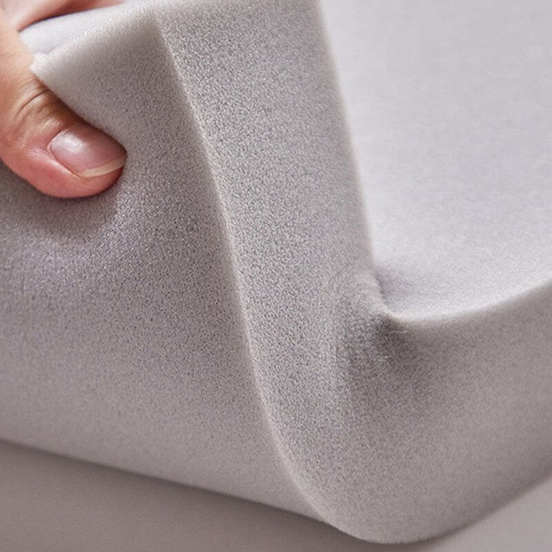 Glam Upholstered Air Pressure Bed with Storage in Grey