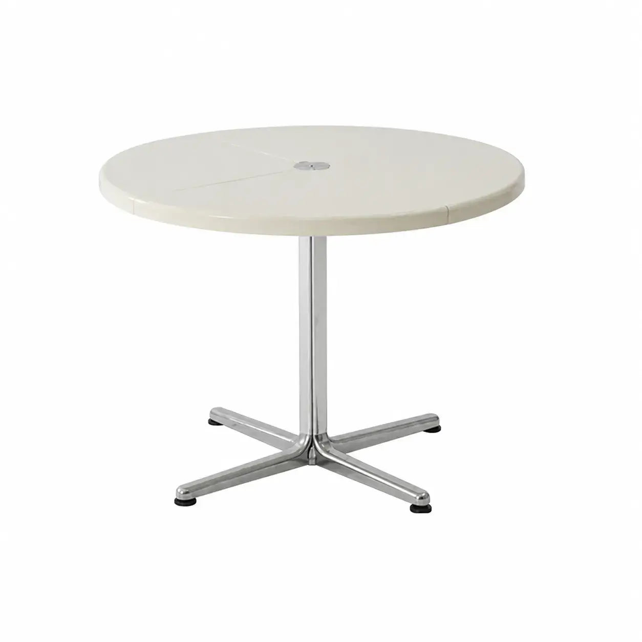 Glossy Red/Black/White/Blue Extendable Table With Hidden Casters and Sculptural Form