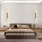 Gold Modern Armed Sconce Wall Light with Tri-Color LED Ambiance