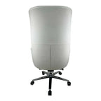 Grand High-Back Leather Office Chair with Ergonomic Support