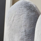 Grey Club Style Children's Sofa with Animal Pattern Design