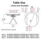 Grey Rock Slab Dining Table Set With 4 Chairs, Size S