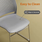 Haven Perforated Back Training Chair with Steel Sled Base