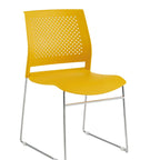 Haven Perforated Back Training Chair with Steel Sled Base