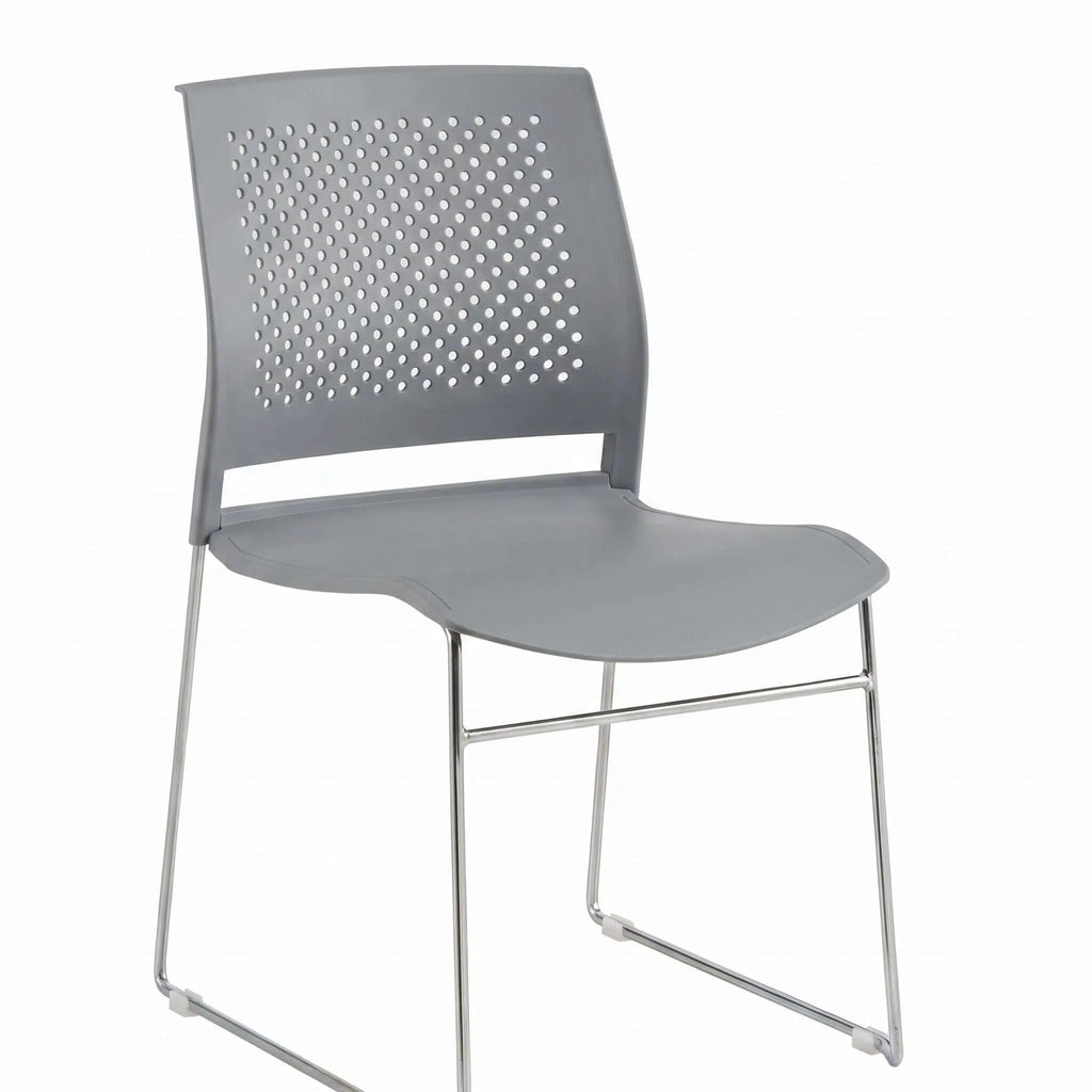 Haven Perforated Back Training Chair with Steel Sled Base
