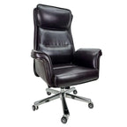 High-Back Leather Executive Office Chair