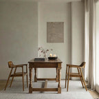 Hiroshima Nouveau Teak Armchair with Sherpa Fabric