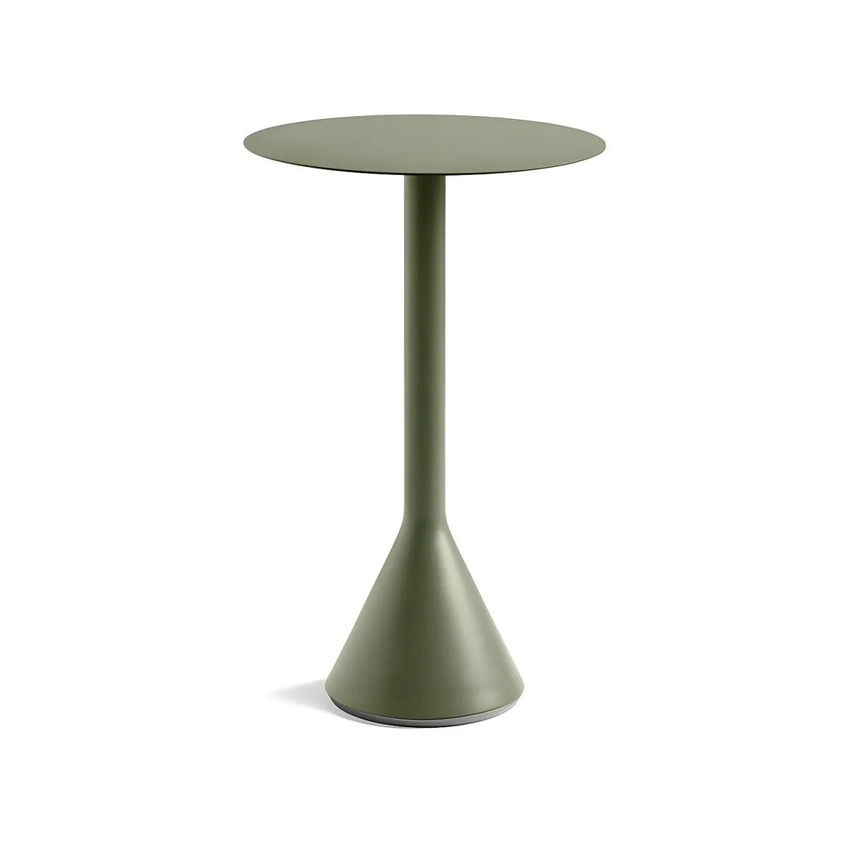 Industrial Green Metal Dining & Bar Table – Square and Round Outdoor Pedestal Tables