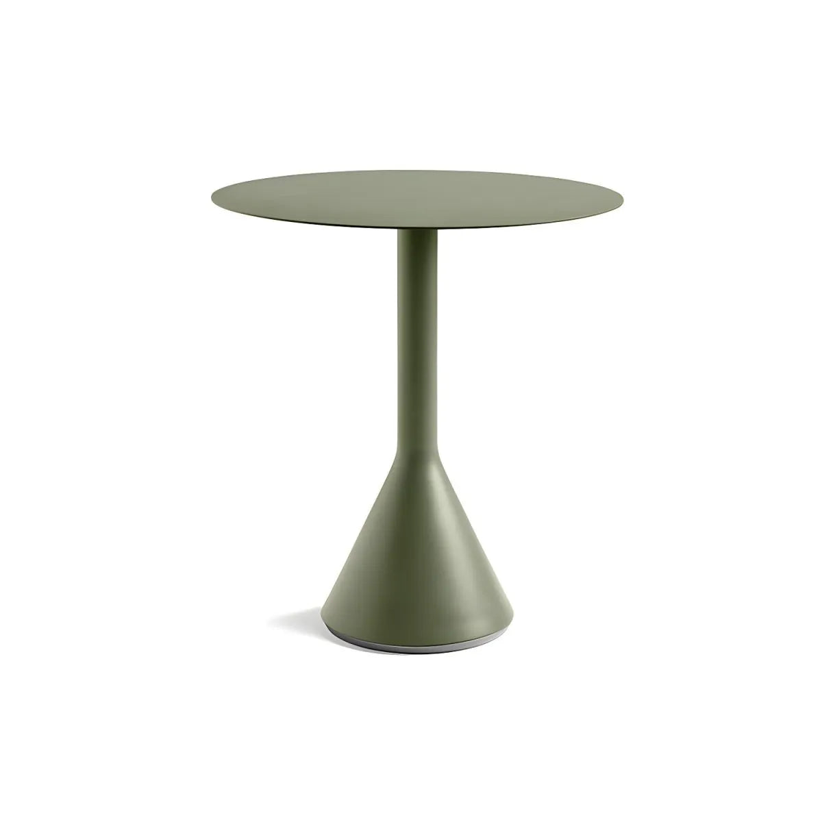 Industrial Green Metal Dining & Bar Table – Square and Round Outdoor Pedestal Tables