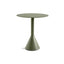 Industrial Green Metal Dining & Bar Table – Square and Round Outdoor Pedestal Tables