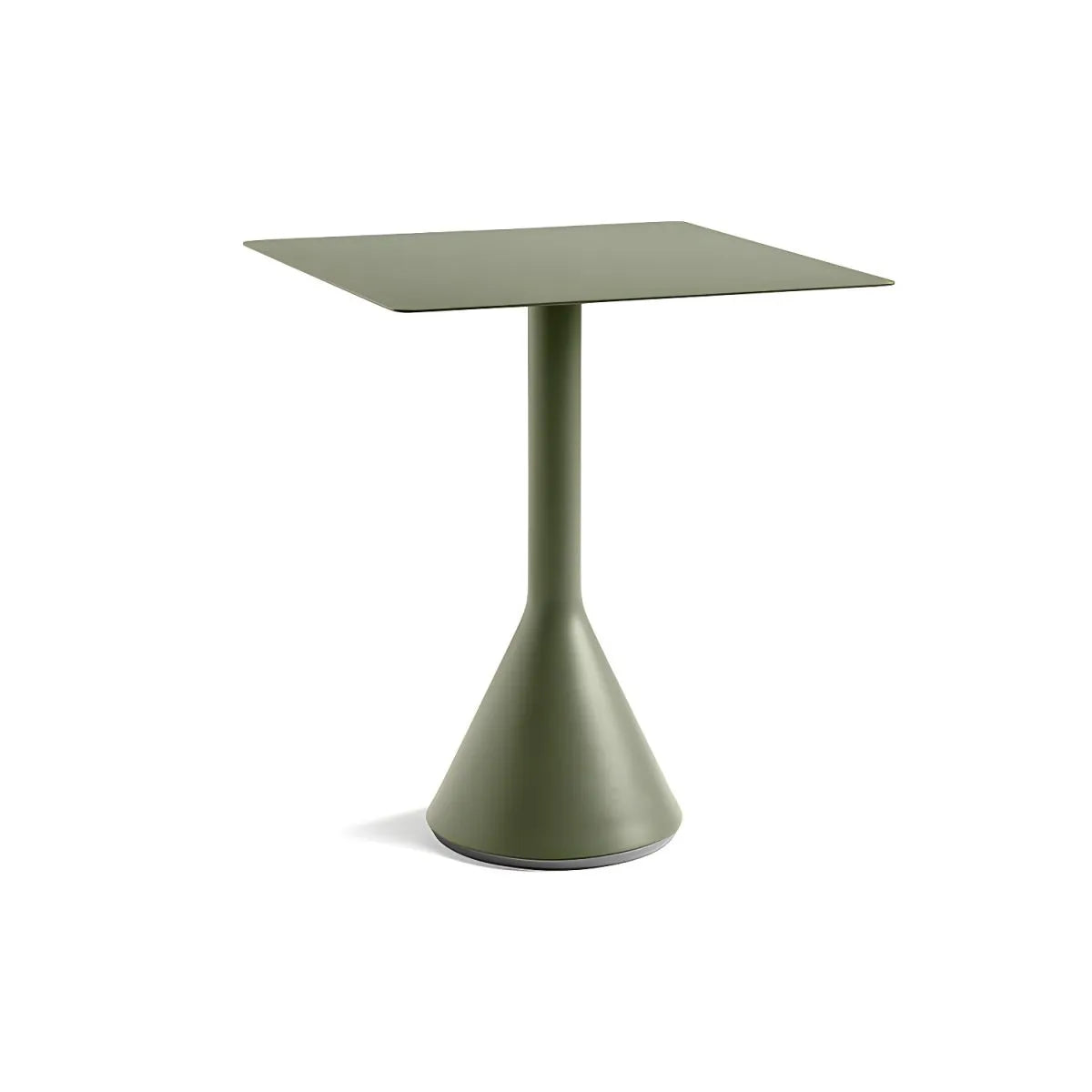Industrial Green Metal Dining & Bar Table – Square and Round Outdoor Pedestal Tables
