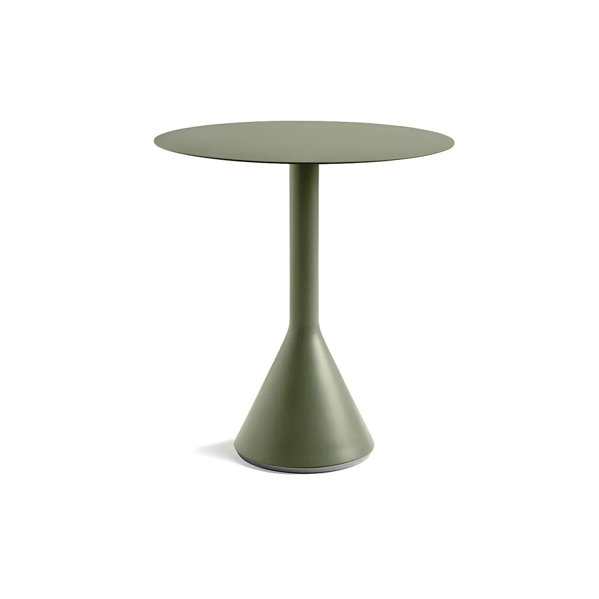 Industrial Green Metal Dining & Bar Table – Square and Round Outdoor Pedestal Tables