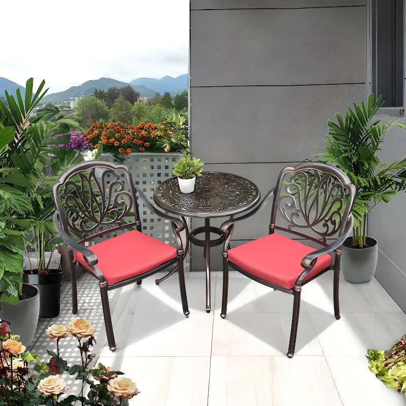 Industrial Metal & Ceramic Outdoor Side and Coffee Tables