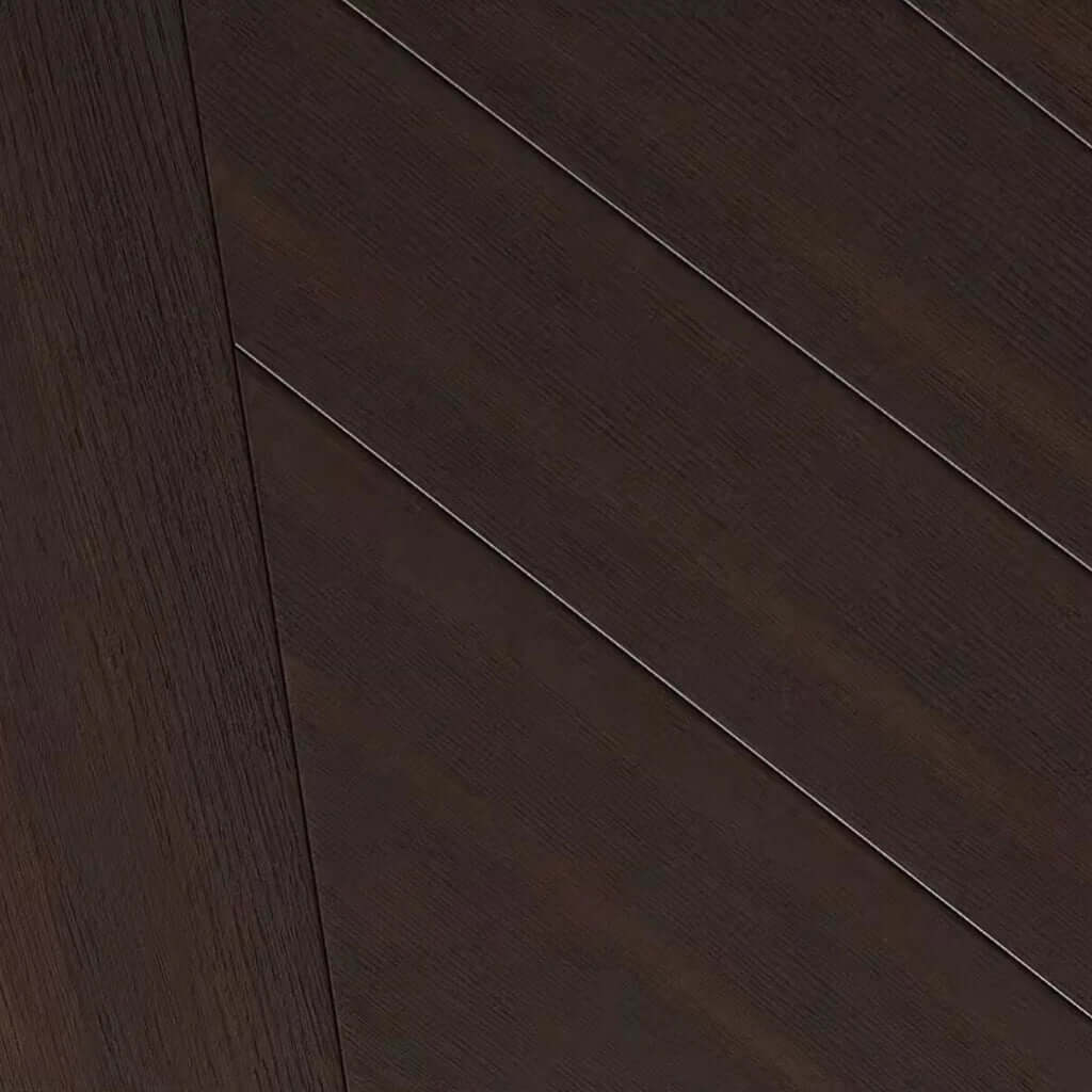 Irregular Shape Black Executive Desk With Ash Wood Legs