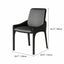 Italian Minimalist Dining Chair Series with Floating Back and Sleek Frame