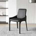 Italian Minimalist Dining Chair Series with Floating Back and Sleek Frame Main Product Image