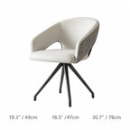 Italian Minimalist Dining Chair Series with Woven Back and Dual Base Options