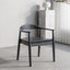 Japandi Matte Black Wooden Chair Series for Dining and Office Main Product Image
