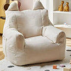 Kids Club Sofa in Soft Upholstered Faux Fur with Animal Theme