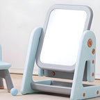 Kids' Foldable Writing Desk with Chair – Plastic, Waterproof & Storage