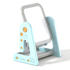 Kids' Foldable Writing Desk with Chair – Plastic, Waterproof & Storage