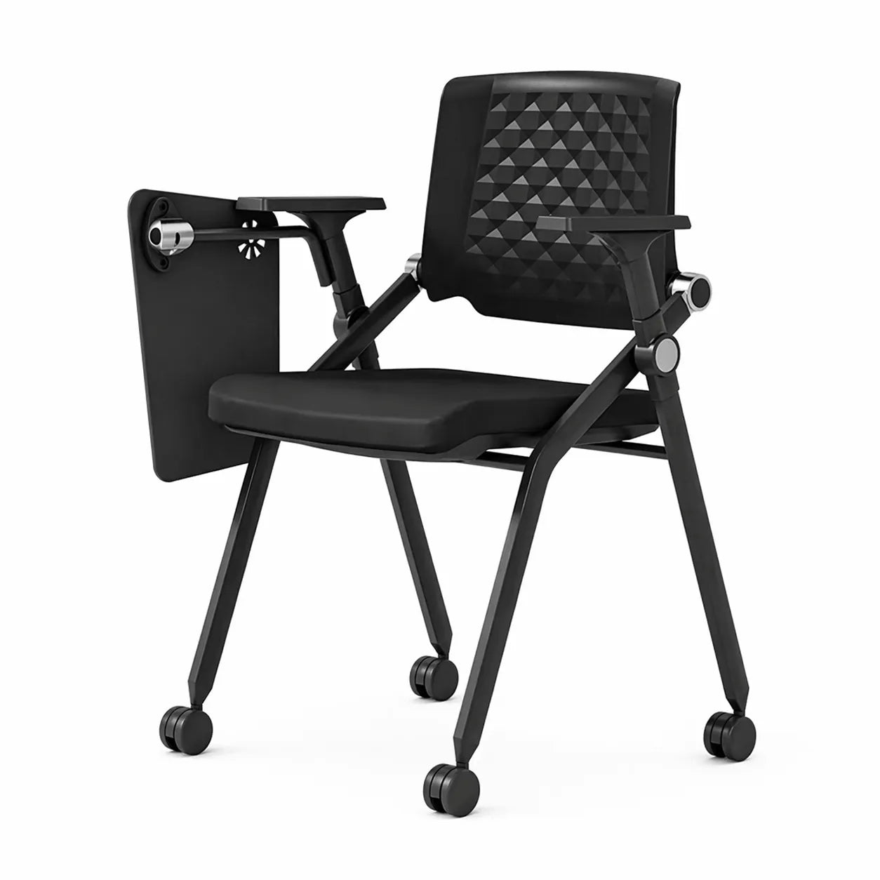 Legacy Foldable Training Chair with Writing Tablet & Casters