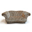 Leopard Print Sofa Series with Solid Wood Frame and Deep Lounge Seat
