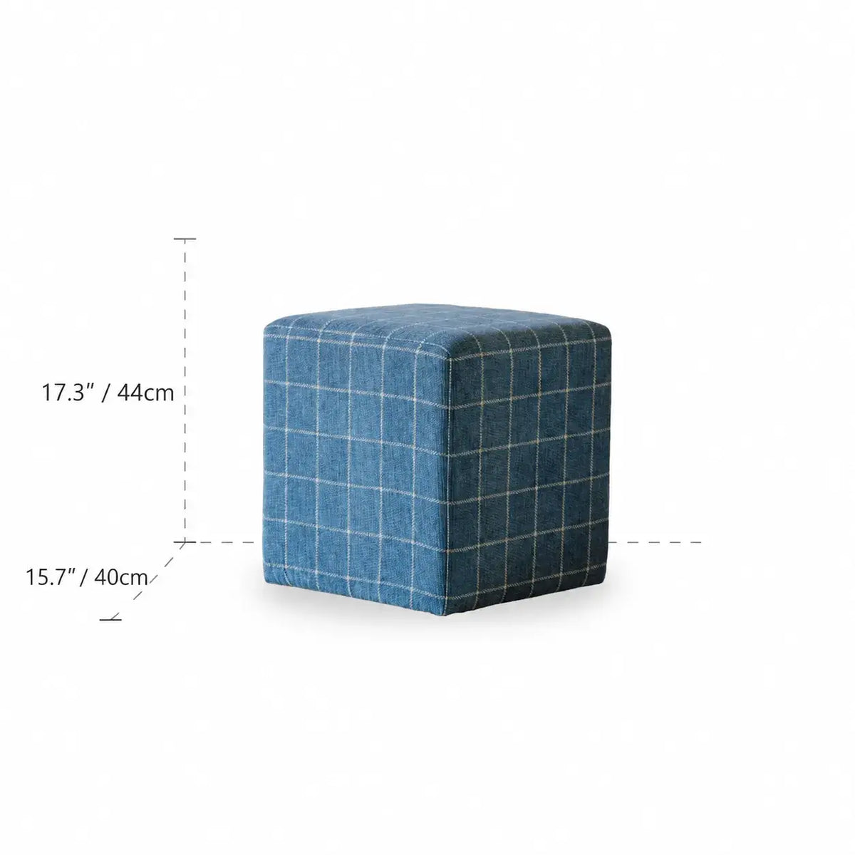 Leopard Velvet Ottoman Stool Series, Sculptural Accent for Living Room Dimensions
