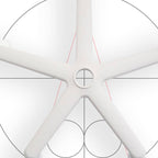 Light Blue Upholstered Metal Chair with Adjustable Height for Kids