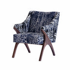 Light Luxury Tiger Upholstered Lounge Chair Series With Wraparound Silhouette