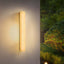 Light Yellow Modern Acrylic Outdoor Flush Mount Wall Light Main Product Image
